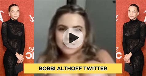 bobbi althoff ai video x|Bobbi Althoff Leaked Video